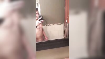 Smooth Muscular Twink Cumming Hard in Gay Porn Adventure!