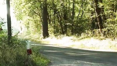 Outdoor Threesome Bicycle Boys: Big Cocks, Rimming and Cum in the Woods!