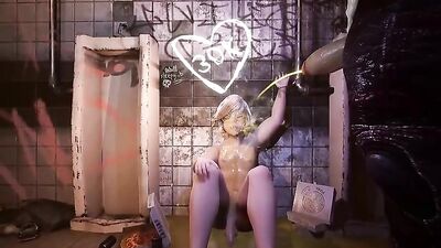 Pissing Cutie: Animated Fetish Gay Porn