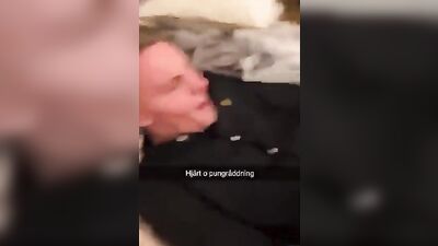 Gay Porn Fun! Hairy Balls on Fire!