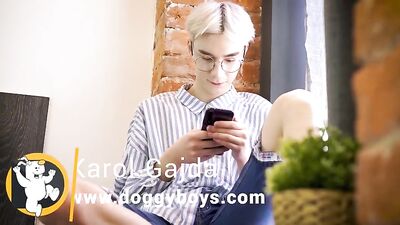 Gay Porn Fantasy - Twink Boy Dildo Adventure with Karol Gajda