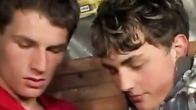 Gay Garage Fucks Behind The House - Exclusive Gay Porn Tube Video