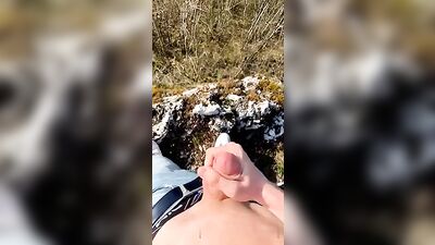 Gay Twink Enzo Masturbates on Webcam in Public - [Enzo-00003]