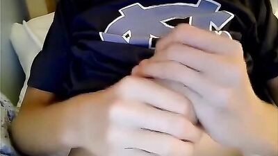 GBT University of North Carolina Blonds Big Cock Solo Show!