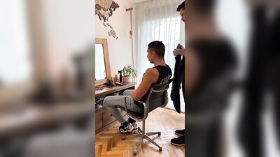 Lustful Latino Barbers Bareback Adventure