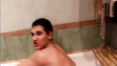 Gang of Young Drunk Gay Boys Get Naughty in the Shower!
