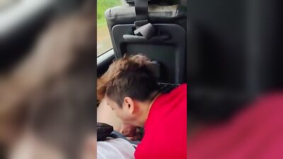 Asian Boy Gets Fucked In The Car: Blowjob Paradise!