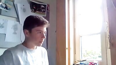 18yo Boy Jerks & Cums: Young Twinks Explosive Ejaculation!