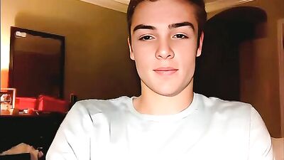 Just A Ginger College Boy In A Hotel Room: Enhanced Web-Cam Porn!