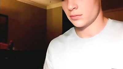 Just A Ginger College Boy In A Hotel Room: Enhanced Web-Cam Porn!