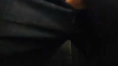 Quik cum cambridge britt at train guy