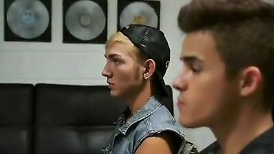 Gay Porn Idols Lustful Office Fucks