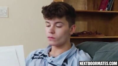 Gay Porn: Scholarship Students Oral Worship & Big Cocks