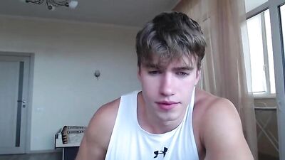 Super Handsome Gay Boys Web-Cam Porn: Big Cocks Muscle Boys Solo Straight Blonde Fit Models!