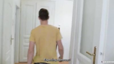 Paying To Tag A Courier Boy - Gay Porn Videos