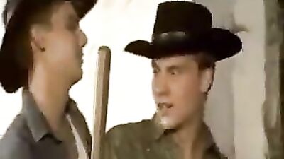 Gay Farm Hands Stuff Double Duty In The Stables - Action Cum Shots Group Sex Oral