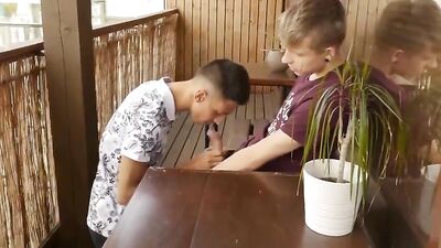 Flip that Twink 2 - Bareback Big Cocks Blond Boys twink big cock