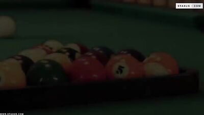 Gay Porn Videos : Forget Billiards - Two Cocks Stretching Assault