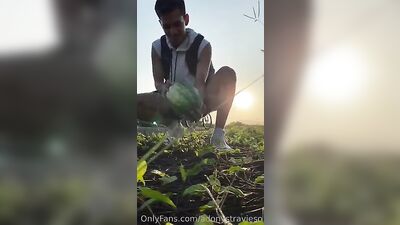 Making a watermelon bitch cam boys porn