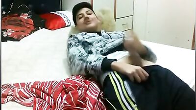 Cumming for the First Time with Sexy Arab Twink