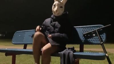 Gay Porn Easter Bunny Gets You Off with Big Cocks Outside!