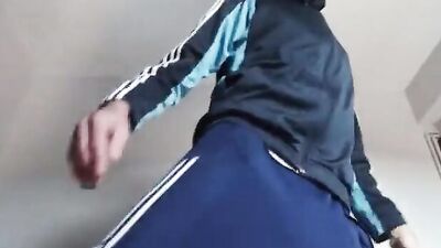 Boy Adidas And Nike Wank: Sneakers & Socks Fetish Fun Solo!