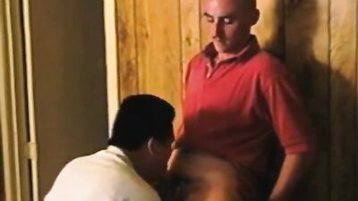 Young Marine Seduced: Bobbys Vintage Voyeur Straight Oral