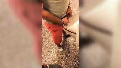 Young Mens Cock with Face: Pissing Urinals and More Exciting Gay Porn Action!