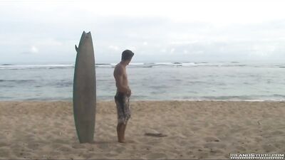 Surfer Gets Caught Naked in Gay Porn Videos