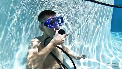 Scuba Lessons Revisited: Bareback Muscle Boys in Action-Packed Fetish Fun!