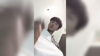 Suck My Cock Again: Asian Twink Blowjobs & Solo Masturbation