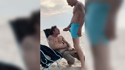 Beach Blowjobs: Lads Go Wild in the Sand!