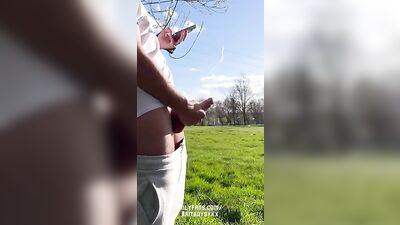 Watering the Grass: The Hottest Golf Course Scene!