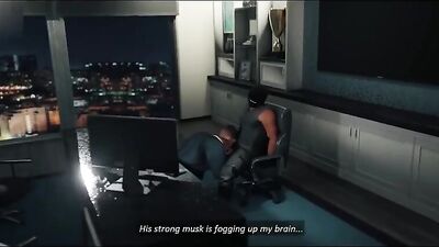 Raw Bareback Action: Intruders Animation!