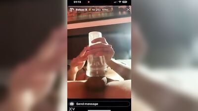 Gay Porn Fun - Dnz Fleshlight Adventure with Latino Amateurs!