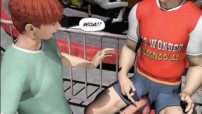 Carnival Adventures: Charlies Wild Gay Porn Ride!