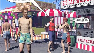 Carnival Adventures: Charlies Wild Gay Porn Ride!