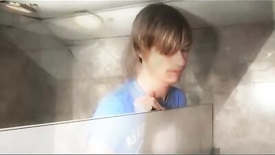 Raw Public Oral! Rewind in School Toilet - YCPs Newest Release!