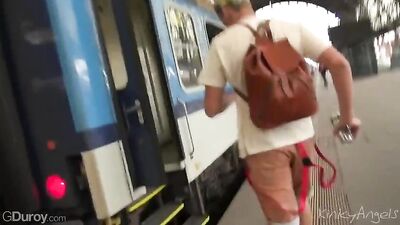 Gay Trains - A Hot Boys Fucking Session Journey!