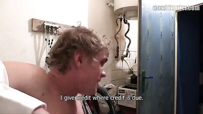 Young Czech Hunter Takes Twinks Virgin Hole - #34;Czech Hunter 214#34;