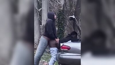 Outdoor Lust: Caught in Action but Never Stopped!