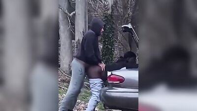 Outdoor Lust: Caught in Action but Never Stopped!