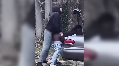 Outdoor Lust: Caught in Action but Never Stopped!