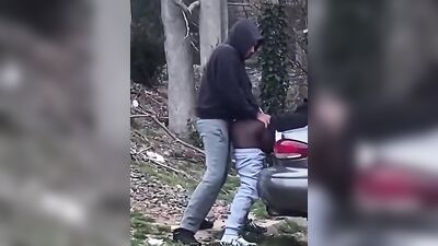 Outdoor Lust: Caught in Action but Never Stopped!