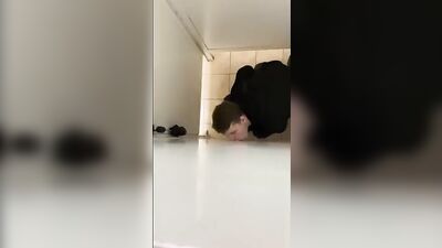 Chads Glory Hole Ordeal: The Ultimate Toilet Sucking Experience