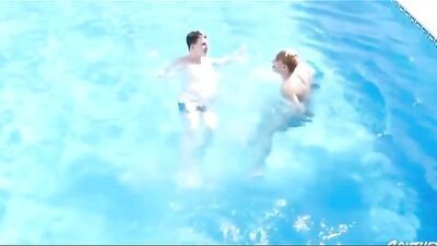 Bareback Bunnies: Cum Play by the Pool!