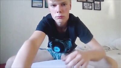 Pretty Blond Cock-Wankers Curved HD Solo Porn!