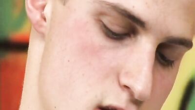 Cutie Jerks his Uncut Cock in Gay Porn Adventure