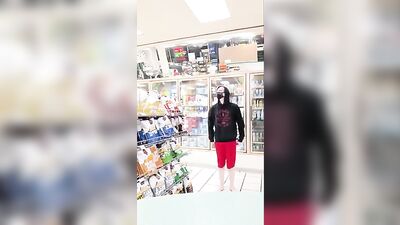 Exhibitionist Boys Public Outing: Supermarket Jerk Off Adventure!