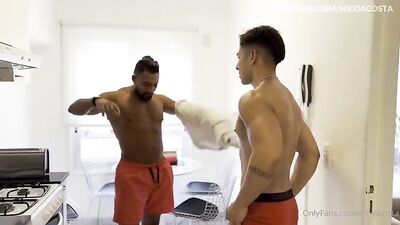 Latino Muscle Boys Bareback Oral Porn Action - Home Cum Shots